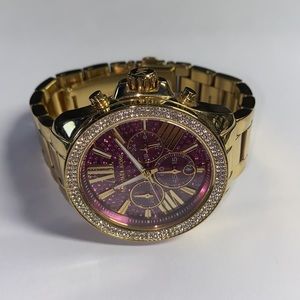 Michael kors chronograph women’s glitz watch